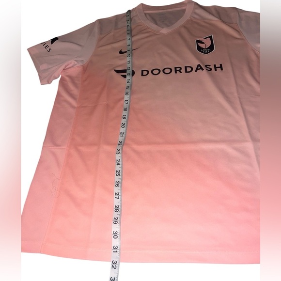 NWT Nike Men’s Angel City FC 2024 Women's Team Away Jersey Soccer Pink XL - Picture 4 of 9